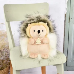 Peluche Hérisson Beige - 30 cm