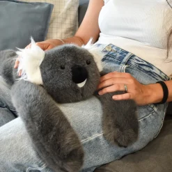Peluche Koala gris lesté - 40 cm - Podcoll