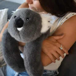 Peluche Koala gris lesté - 40 cm - Podcoll