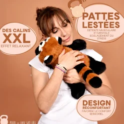 Peluche Koala gris lesté - 40 cm - Podcoll