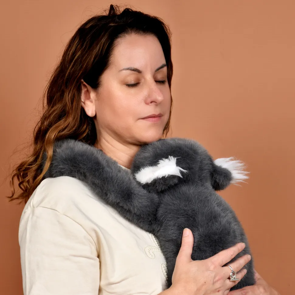 Peluche Koala gris lesté - 40 cm - Podcoll