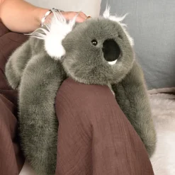 Peluche Koala gris lesté - 40 cm - Podcoll
