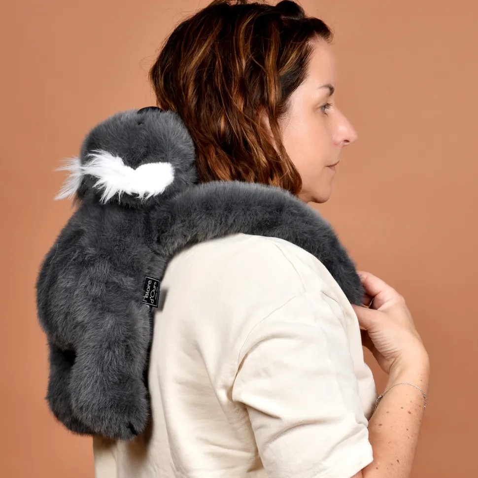 Peluche Koala gris lesté - 40 cm - Podcoll