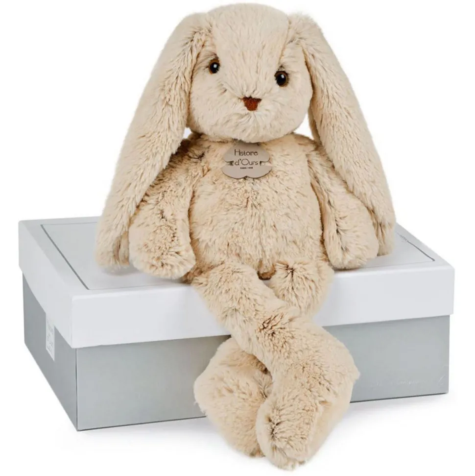 Peluche Lapin Beige - 40 cm