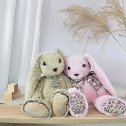Peluche Lapin Beige - 40 cm