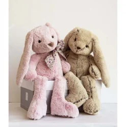 Peluche Lapin Beige - 40 cm