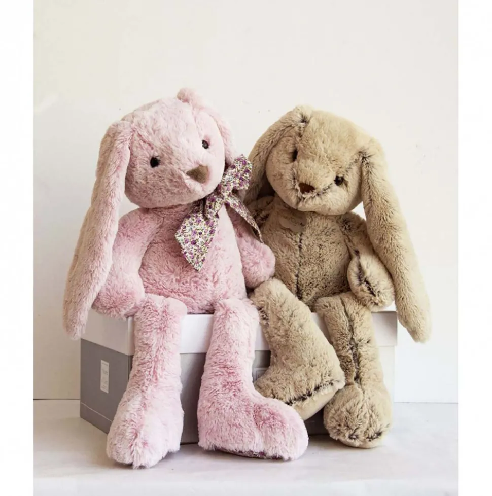 Peluche Lapin Beige - 40 cm