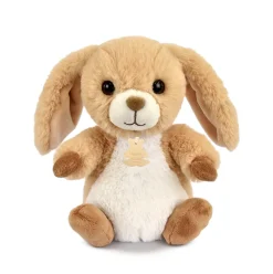 Peluche lapin beige - 20 cm
