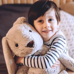 Peluche Lapin Beige - 50 cm