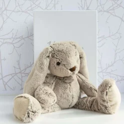 Peluche Lapin Beige - 50 cm