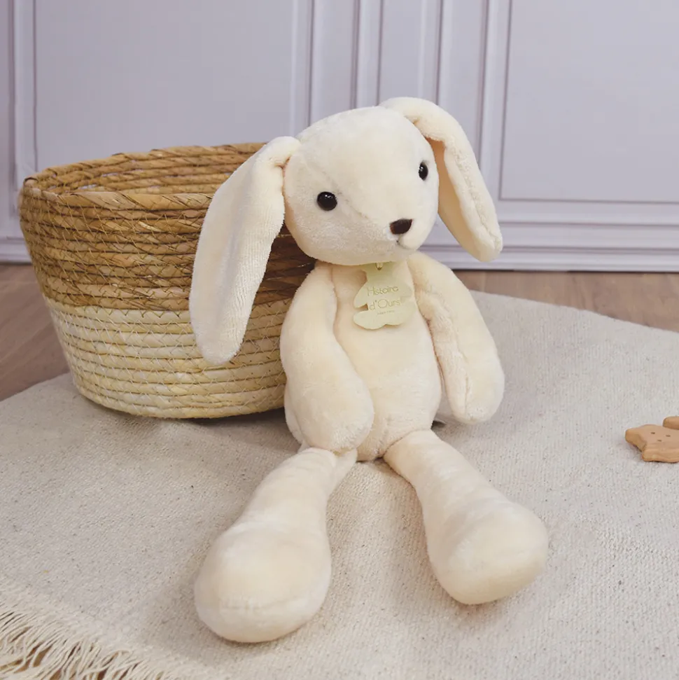 Peluche Lapin Blanc - 40 cm