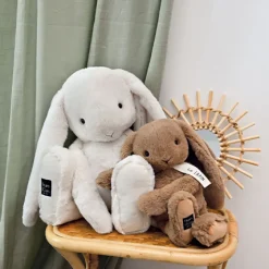 Peluche lapin blanc - LE LAPIN - Blanc - 50 cm