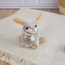 Peluche Lapin Marron - 15 cm