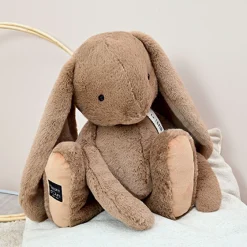 Peluche lapin marron - LE LAPIN - 50 cm