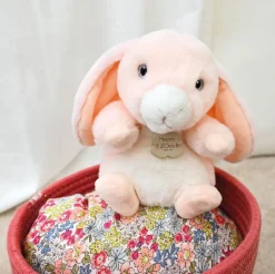 Peluche Lapin rose - 20 cm