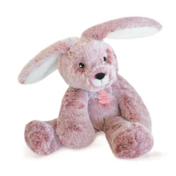 Peluche Lapin Rose - 25 cm