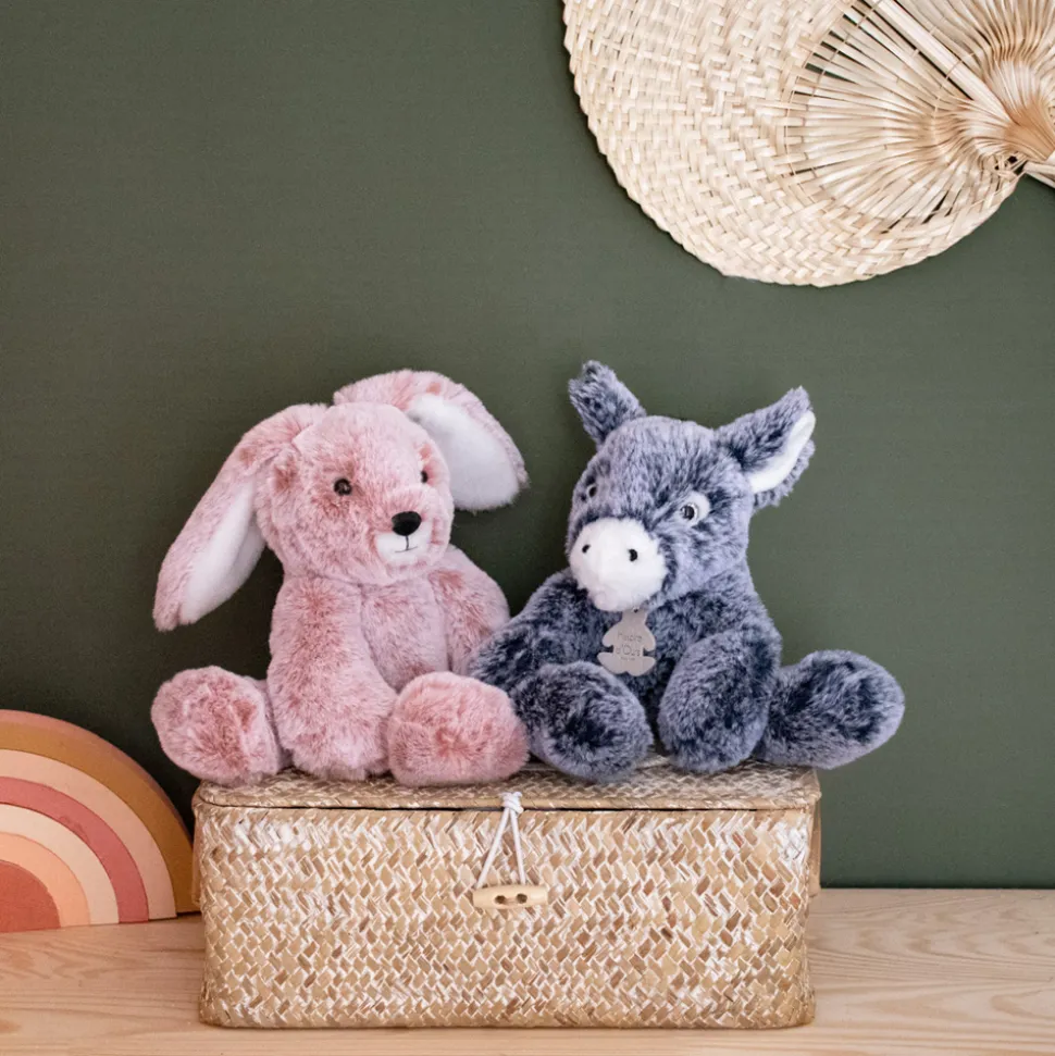 Peluche Lapin Rose - 25 cm