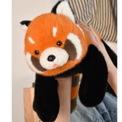 Peluche lestée panda roux Sierra - 32 cm