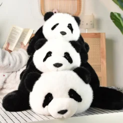 Peluche lestee Panda Bao - 32 cm