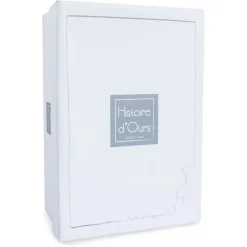 Peluche Licorne paillettes Blanche Or - 23 cm