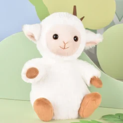 Peluche mouton ivoire - 20 cm