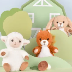 Peluche mouton ivoire - 20 cm