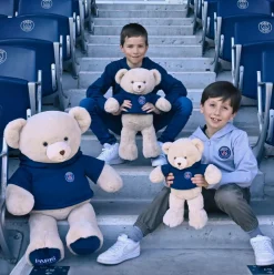 Peluche officielle OURS PSG capuche - 35 cm