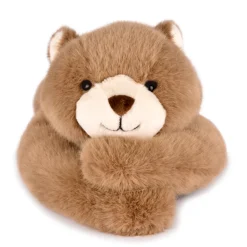 Peluche Ours marron lesté - 40 cm - Podcoll