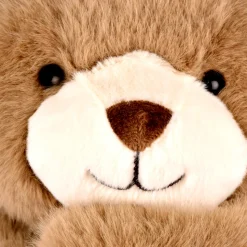 Peluche Ours marron lesté - 40 cm - Podcoll