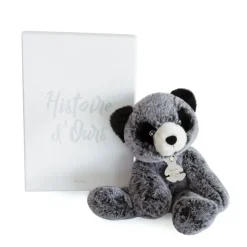 Peluche Panda Gris - 25 cm