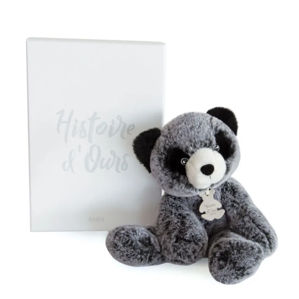 Peluche Panda Gris - 25 cm