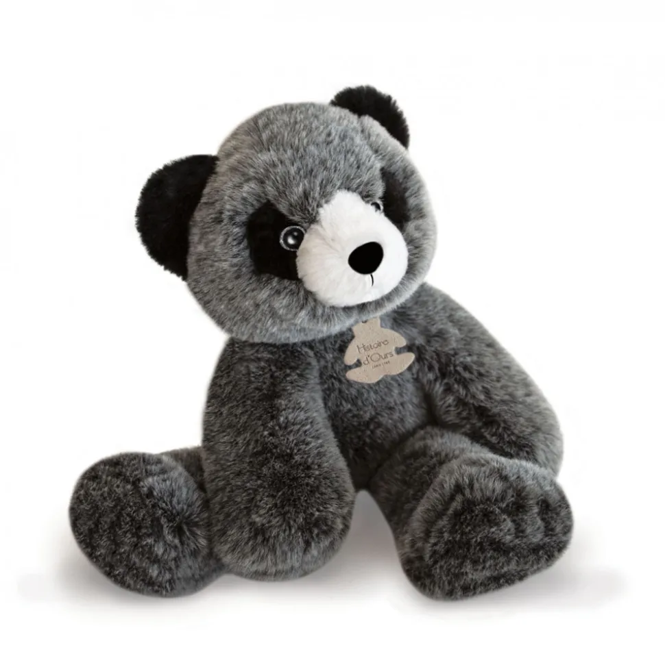 Peluche Panda Gris - 25 cm