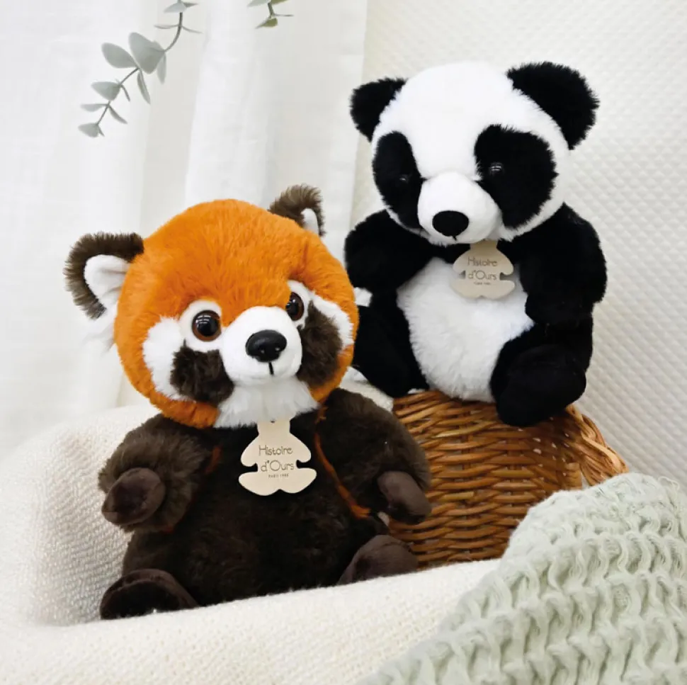 Peluche panda roux - 20 cm