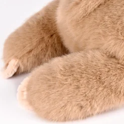 Peluche paresseux marron lesté - 40 cm - Podcoll