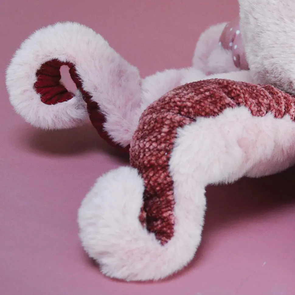 Peluche Pieuvre Rose - 30 cm