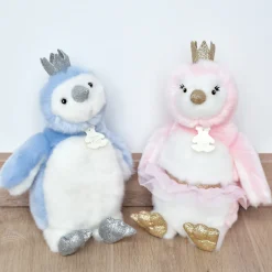 Peluche Pingouin Bleu - 30 cm