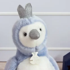 Peluche Pingouin Bleu - 30 cm