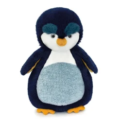 Peluche Pingouin bleu marine - 25 cm