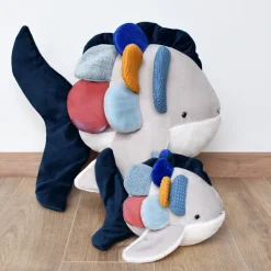 Peluche Poisson Arc-en-ciel - 50 cm