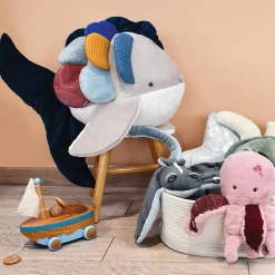 Peluche Poisson Arc-en-ciel - 50 cm