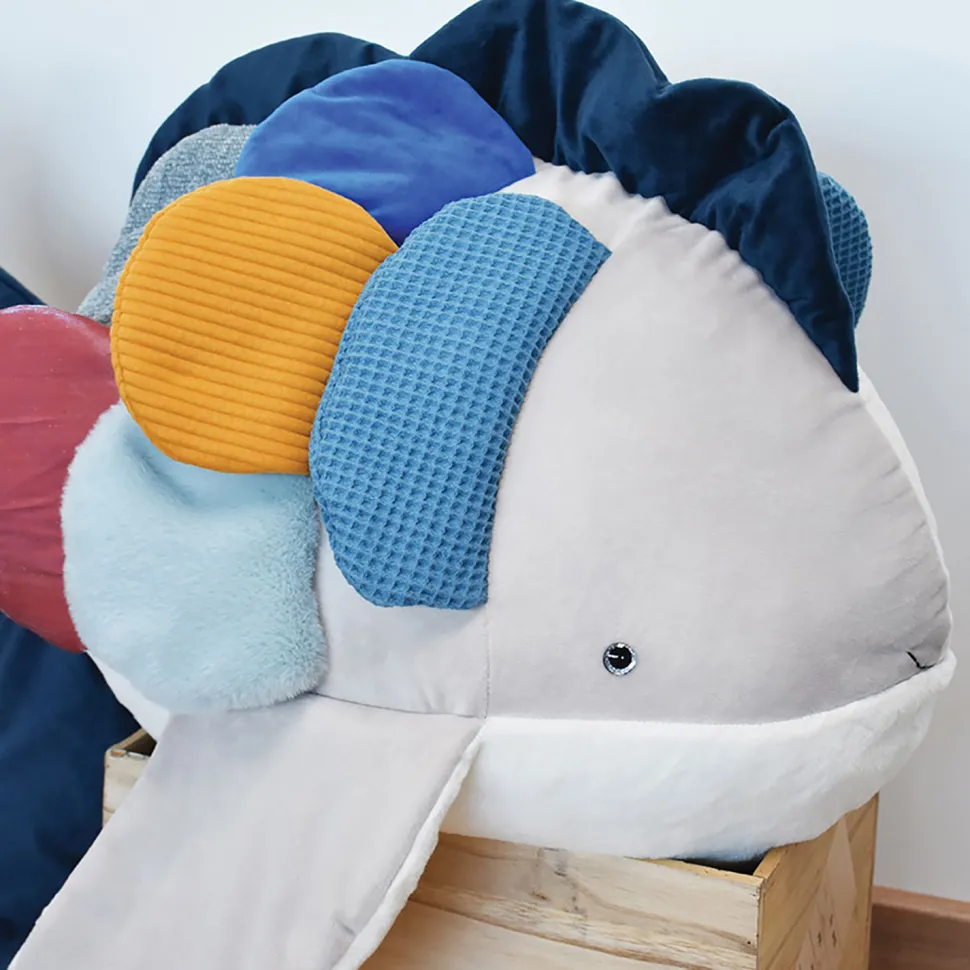 Peluche Poisson Arc-en-ciel - 50 cm