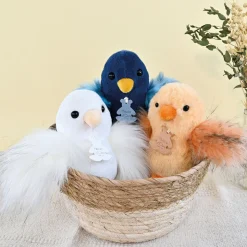 Peluche poussin ( modèle aléatoire ) - 15 cm