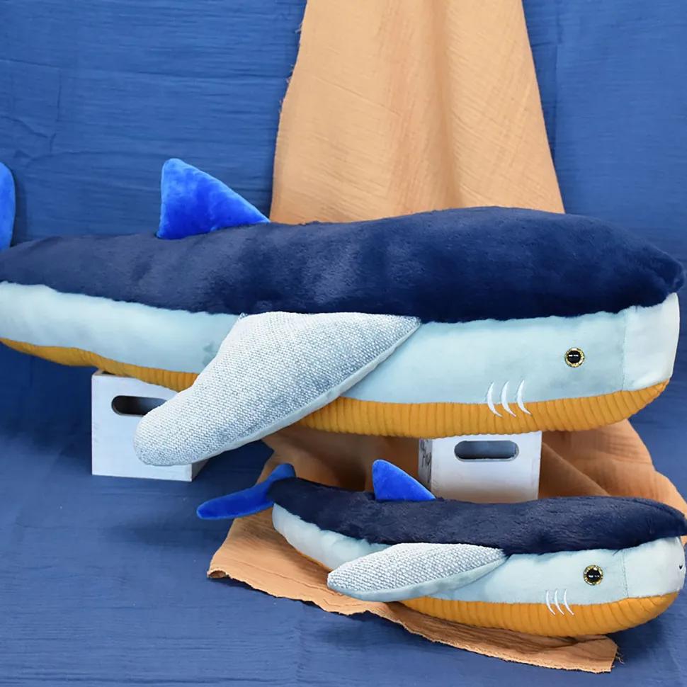 Peluche Requin Bleu - 40 cm