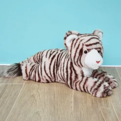 Peluche Tigre Beige - 35 cm