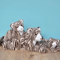 Peluche Tigre géant Beige - 50 cm