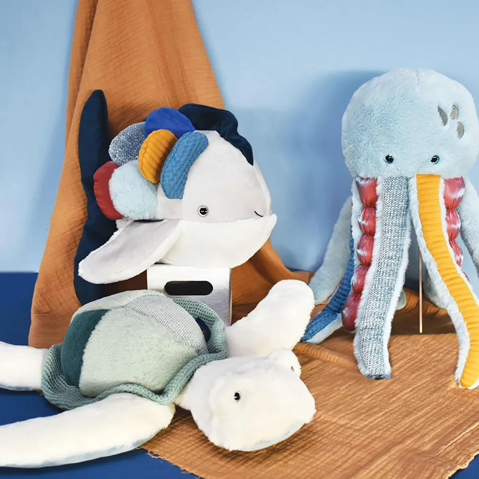 Peluche Tortue de Mer Verte- 40 cm