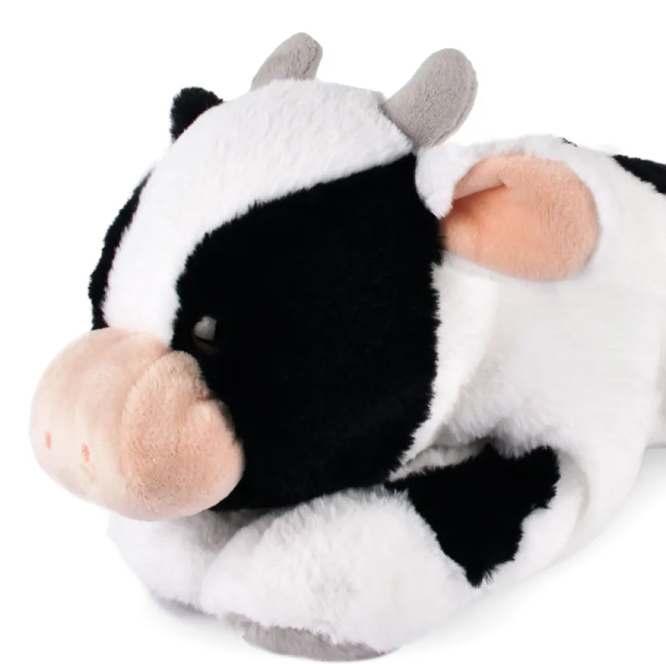 Peluche vache - 40 cm - Les Allongés Stretch