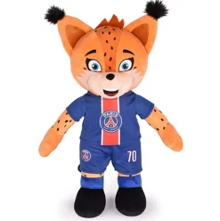 Peluche XXL PSG Mascotte Officielle - Germain Le Lynx 50 cm
