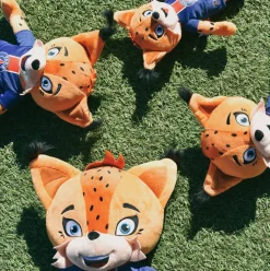 Peluche XXL PSG Mascotte Officielle - Germain Le Lynx 50 cm