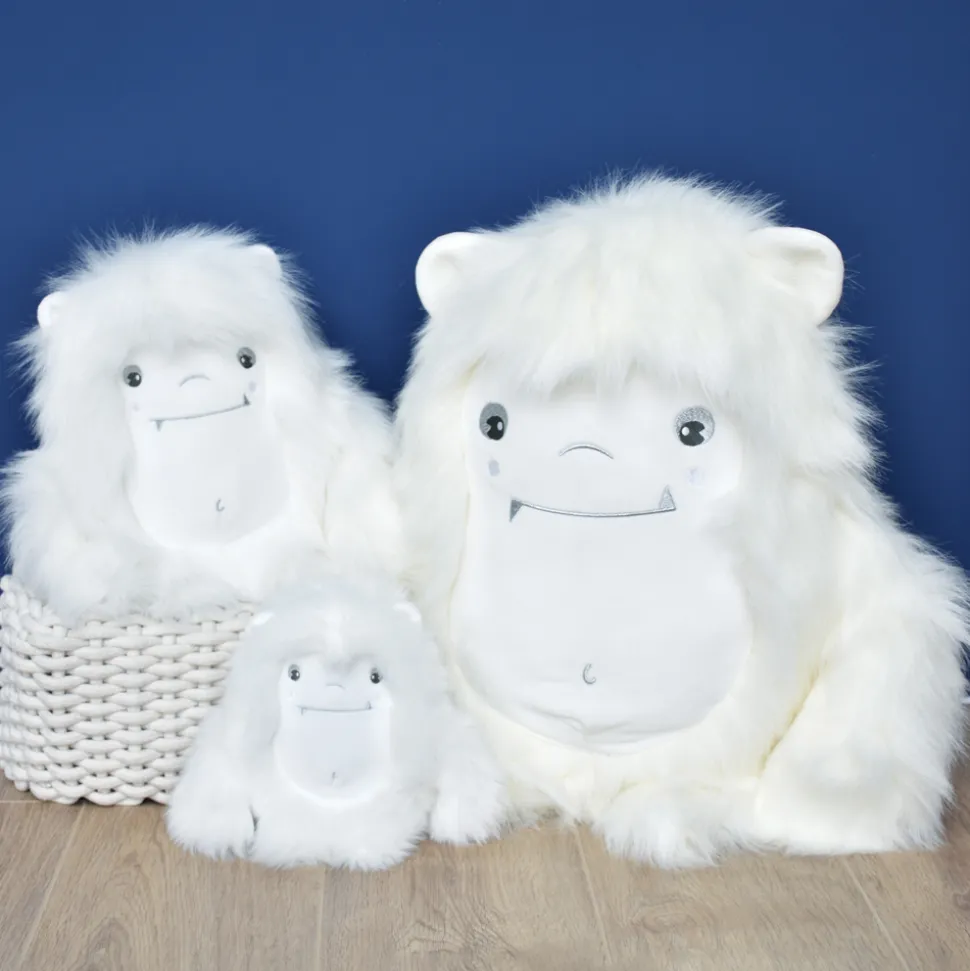 Peluche Yeti - Blanc - 22 cm